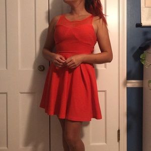 Coral BCBGeneration dress